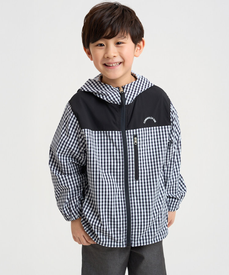 【撥水加工】洗える ポケッタブルパーカー