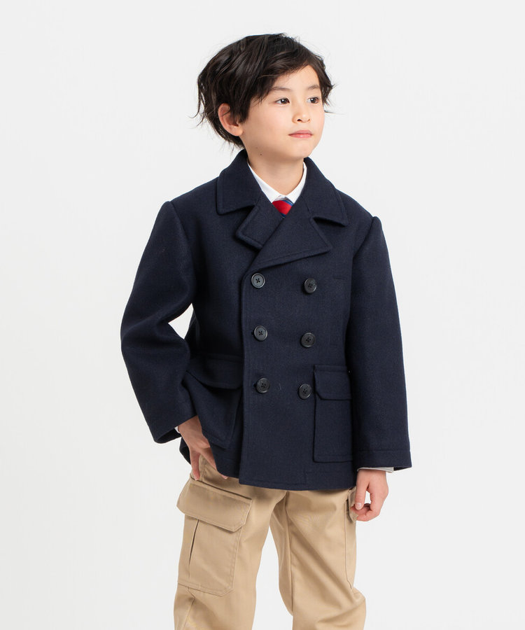 ウールライク Pコート(120・130cm)（98-26WM03-205）｜コムサイズム