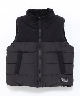 アメジスト❣️【新品未使用　リバーシブルフォックスベスト（ポケット付き） リバーシブルベスト【PlasticsSmart】 (H25X9416-31) | PERSON'S