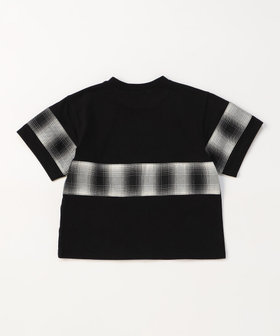 Tシャツ2点 オンブレーチェック使い 半袖Tシャツ（98-46TG11-204