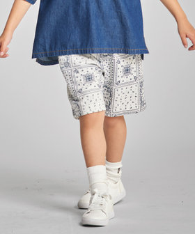バンダナ柄プリント ハーフパンツ（98-49PG33-204）｜COMME CA