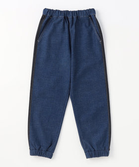 デニムライクストレッチ ジョガーパンツ（98-52PO52-206