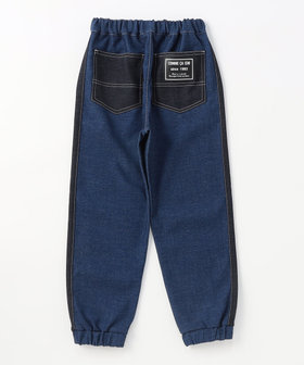デニムライクストレッチ ジョガーパンツ（98-52PO52-206