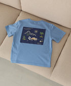kom 翼デザイン ミニ丈 Tシャツ 4．6オンス Tシャツ MS1152－8 ネイビー| 作業服
