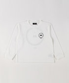 サークルプリント長袖Tシャツ
