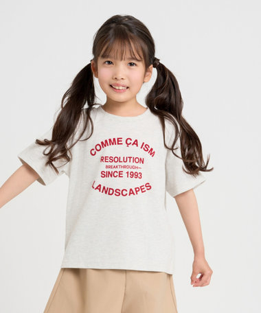 フロッキープリント Tシャツ