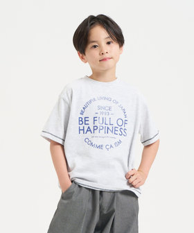 配色ステッチTシャツ