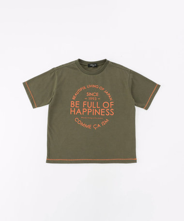 メッセージロゴ 半袖Tシャツ