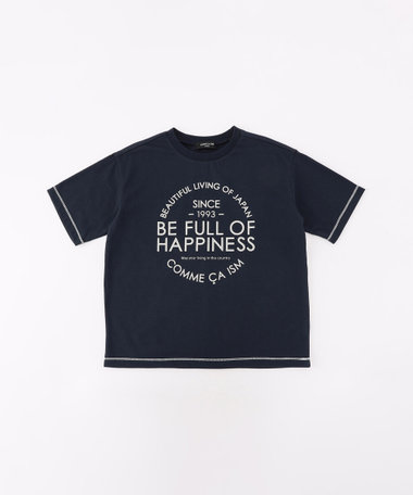 メッセージロゴ 半袖Tシャツ