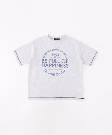 メッセージロゴ 半袖Tシャツ