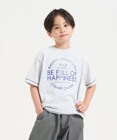 配色ステッチTシャツ