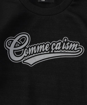 裏起毛 ロゴプリントトレーナー（98-63CA27-202）｜COMME CA ISM 