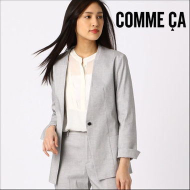 着心地抜群！ストレッチシャンブレー セットアップ