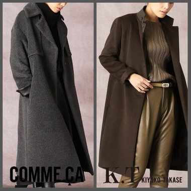 冬に着たい上質コート