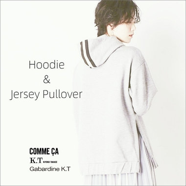 きれいめ・モードなHoodie＆Jersey Pullover