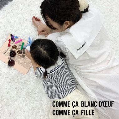 親子で楽しむ♡おすすめお揃い春コーデ！ コムサ・ブロンドオフ×コムサ・フィユ