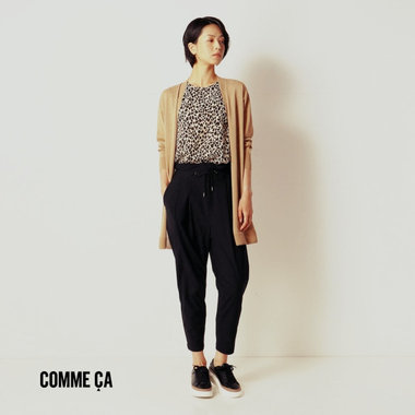 「ヒョウ柄」でスパイスアップ - COMME CA