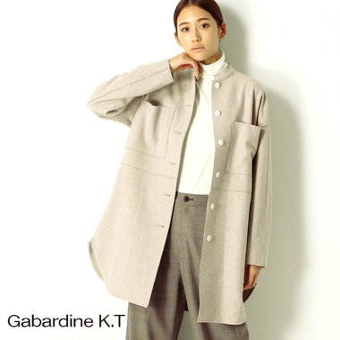 コート素材で創る シャツ- Gabardine K.T