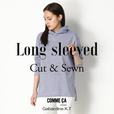 お品切れ続出！長袖カットソーがいま人気 - COMME CA, Gabardine K.T