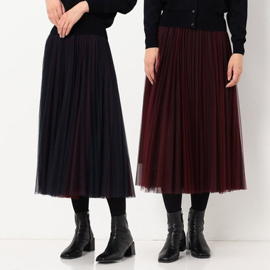 【リバーシブル】ソフトチュール スカート