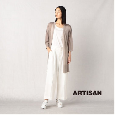 ワイドストレートオックスパンツ｜ARTISAN, BASILE28