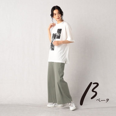 ガーデンプリント Ｔシャツ｜ARTISAN, BASILE28, β