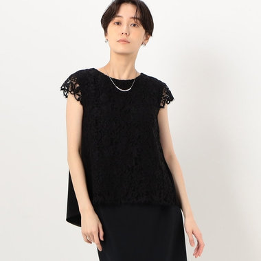 フラワーリバーレース ブラウス