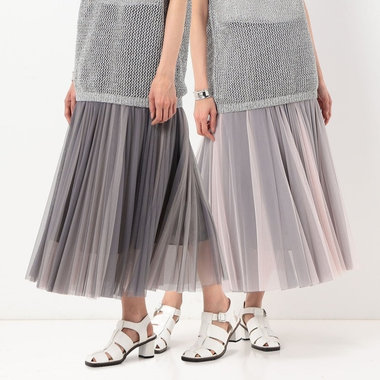 【リバーシブル】ソフトチュール スカート