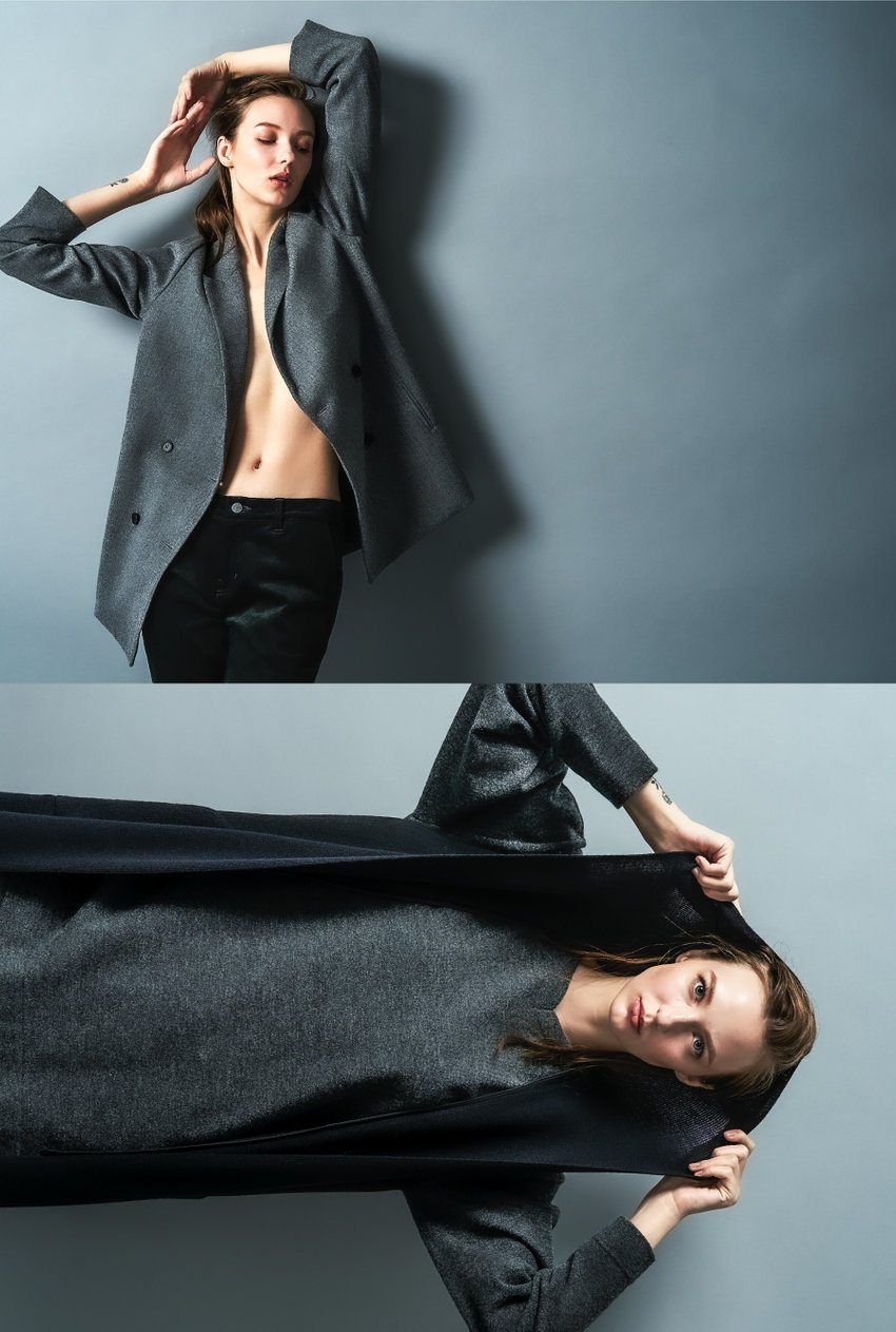 バジーレ-フラノジャケット-秋ジャケット