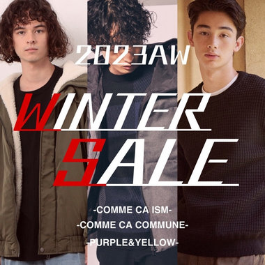 2023AW WINTER SALE スタート !!