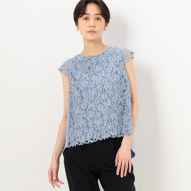 フラワーリバーレース ブラウス