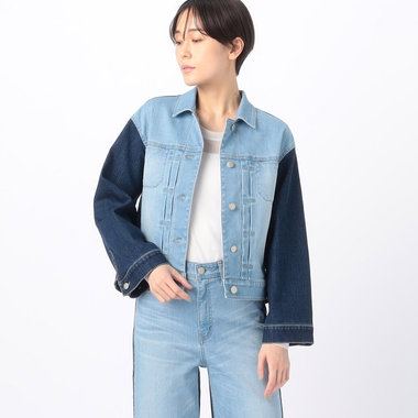 中空ストレッチデニム Gジャン