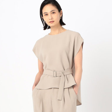 【セットアップ対応】アチェローザダブルクロス ブラウス