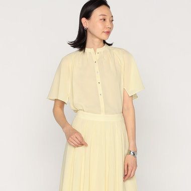 【 一部WEB限定カラー セットアップ対応 】フィネスボイル ブラウス ブライトリーセットアップ