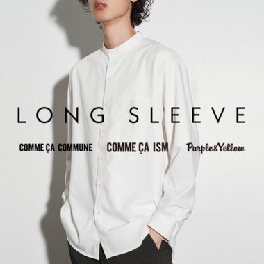 これから活躍する長袖アイテム　COMME CA ISM　and more...
