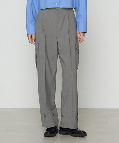 【セットアップ対応】T／W2WAYストレッチ ストレッチ カーゴパンツ