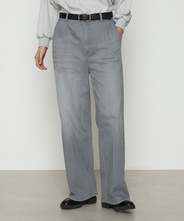 10オンスリングオールドストレッチ センタープレスデニム