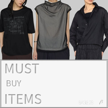 MUST BUY ITEMS	| 　バジーレ　β