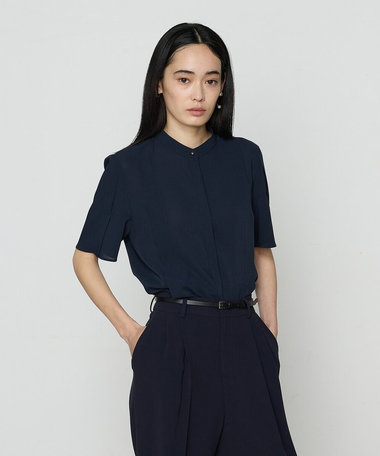 フィネスボイル 半袖ブラウス