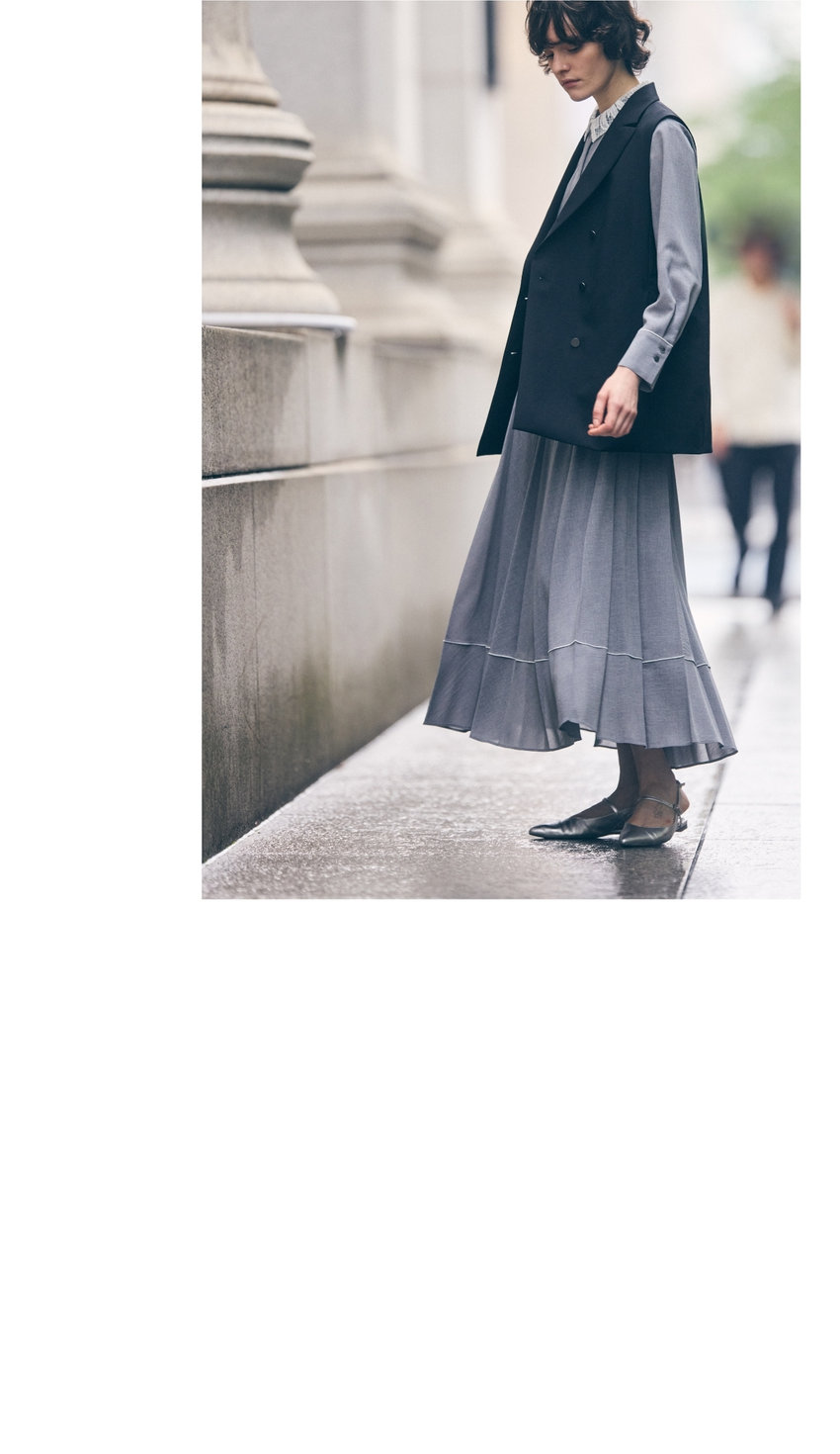 ❣️サプライズ☘️試着程度*ブラウン*ストライプ編み込みミンク７部袖*部屋着OK 1_000000160704.jpg