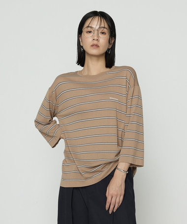 モダールコットン14G天竺 ニットプルオーバー