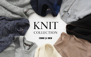 2025 WINTER KNIT COLLECTION｜コムサメン