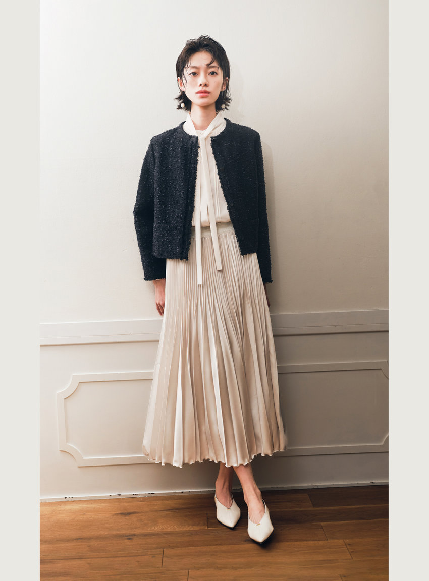 今の気分で着る、“本物”ツイード｜コムサ、K.T｜セレモニー 2025.12.17