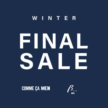 今季物もさらにお買い得になりました！｜コムサメン・βメン