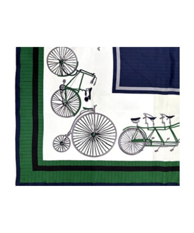 【Oggi 5月号掲載 滝沢カレンさん着用商品】自転車柄 スカーフ