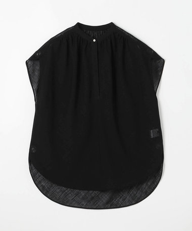 【Oggi 7月号掲載 滝沢カレンさん着用商品】【セットアップ対応】【RE:撚】トリアセクールスラブ ブラウス