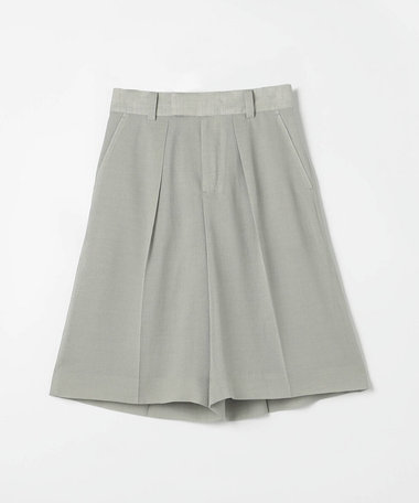 【Oggi 7月号掲載 滝沢カレンさん着用商品】【セットアップ対応】【RE:撚】トリアセクールスラブ ハーフパンツ