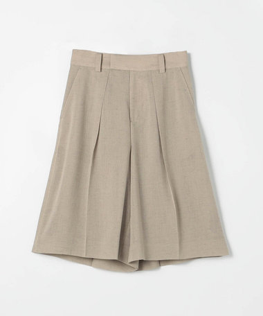 【Oggi 7月号掲載 滝沢カレンさん着用商品】【セットアップ対応】【RE:撚】トリアセクールスラブ ハーフパンツ