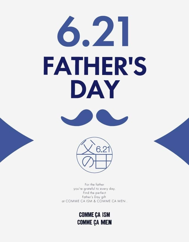 HAPPY FATHER'S DAY 父の日ギフト・プレゼント特集｜コムサメン・コムサイズム