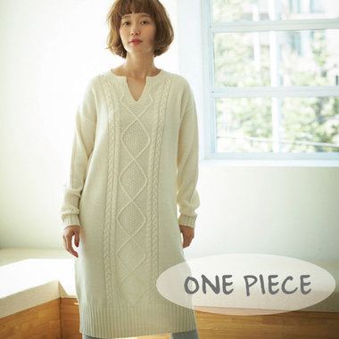 1枚で、楽ちんワンピース